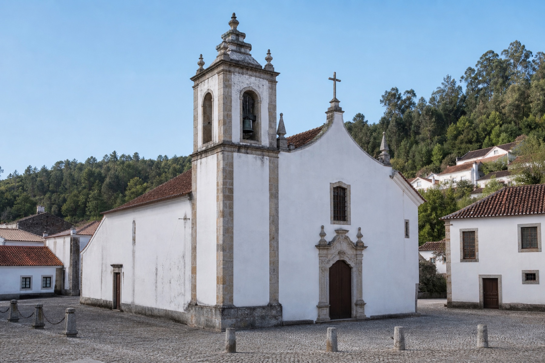 Imagem demonstrativa do percurso Caminho de Fé e Património